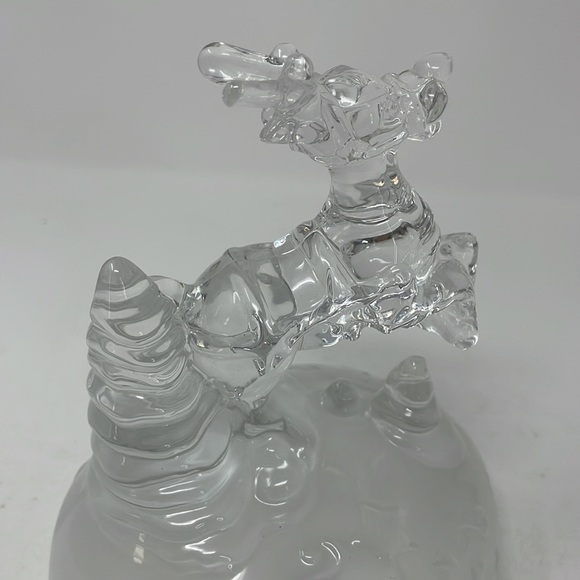 Beautiful Crystal Reindeer Christmas Winter 6.5 Height x 5.5” Width - Picture 5 of 10